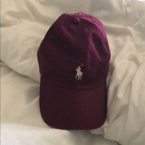 Polo Maroon Hat